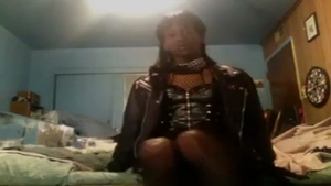 black CD dildo And love juice