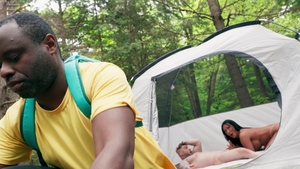 Trans Angels: Muscular Man Meets Eager Tranny in the Woods