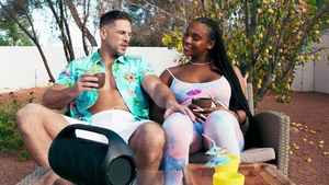 Trans Angels: Tgirl Akaya Takes Over Roman Todd